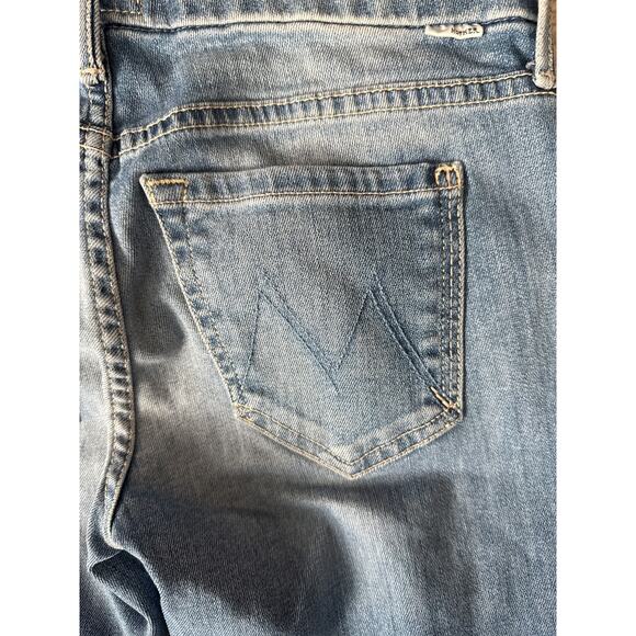MOTHER The Looker Zip Fray Low-Rise Skinny Jeans in Home Sweet‎ Home Size 25 - Picture 11 of 11